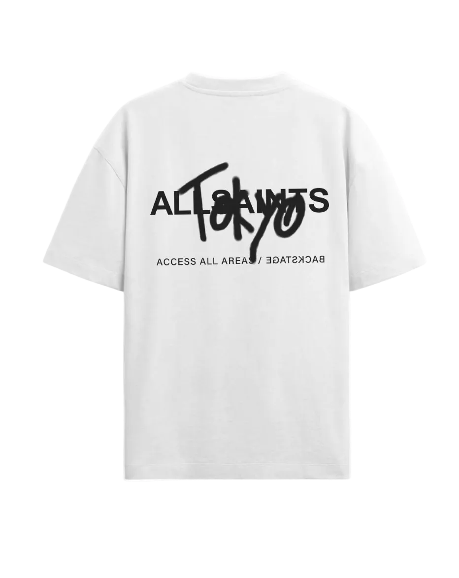 Playera AllSaints Tokyo Graffiti