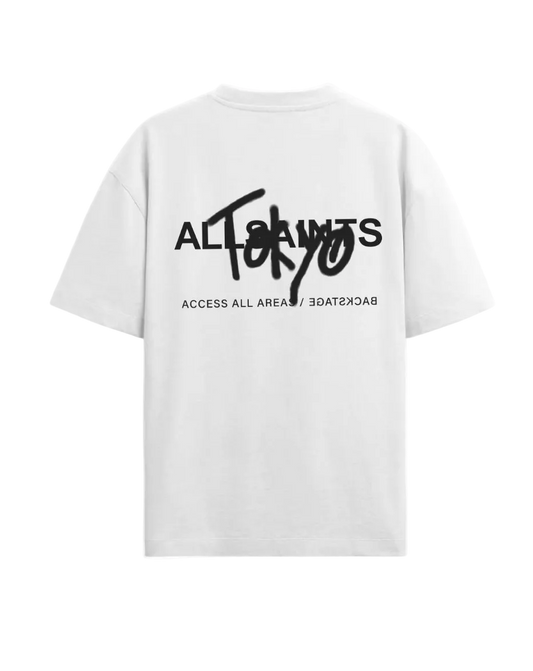 Playera AllSaints Tokyo Graffiti