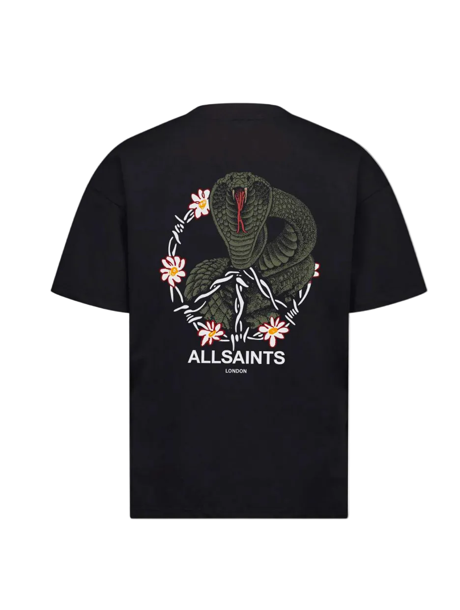 Playera AllSaints Cobra Negra