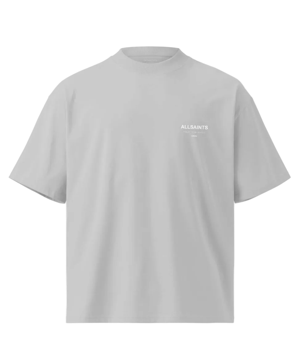 Playera AllSaints Underground Gris