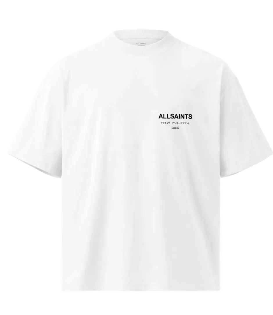 Playera AllSaints Tokyo Blanca