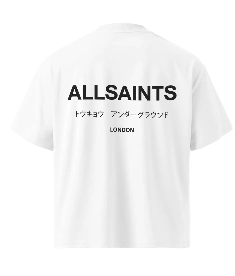 Playera AllSaints Tokyo Blanca