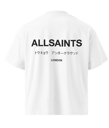 Playera AllSaints Tokyo Blanca