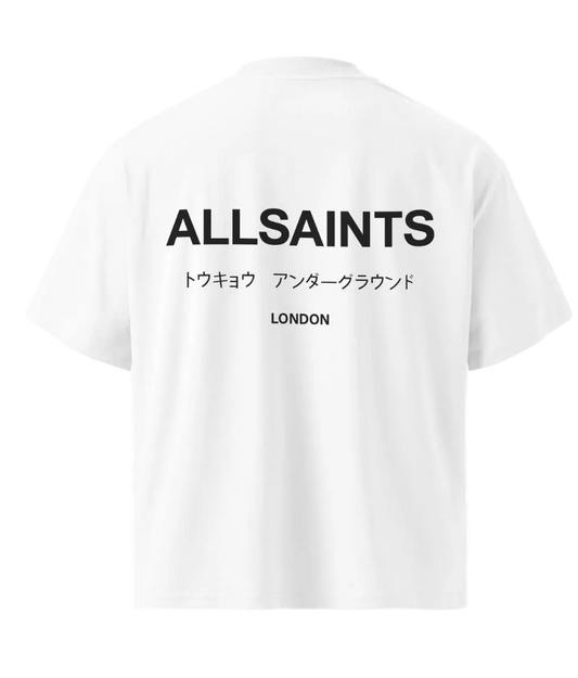 Playera AllSaints Tokyo Blanca