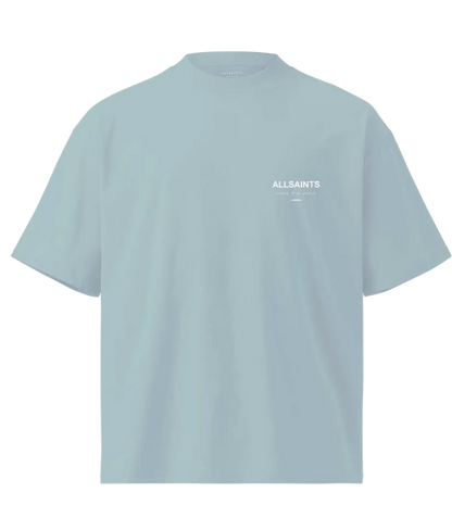 Playera AllSaints Underground Azul
