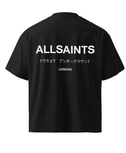 Playera AllSaints Tokyo Negra