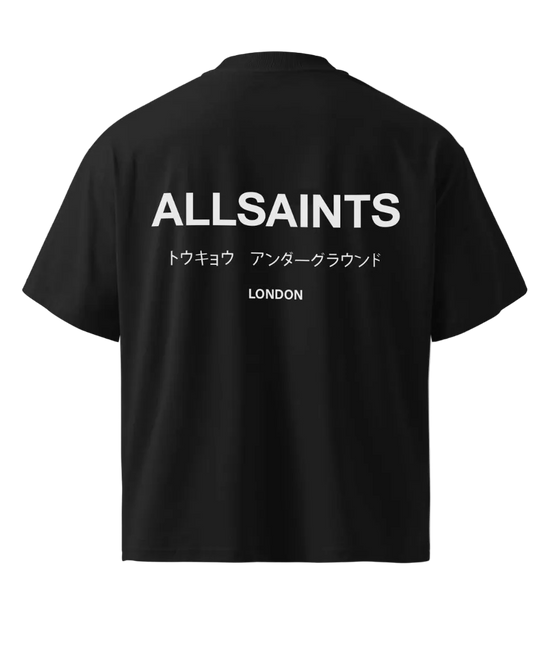 Playera AllSaints Tokyo Negra