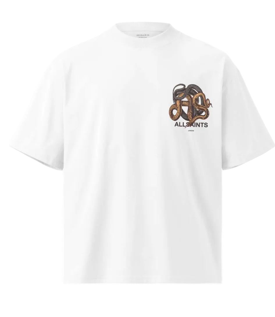 Playera AllSaints Serpientes