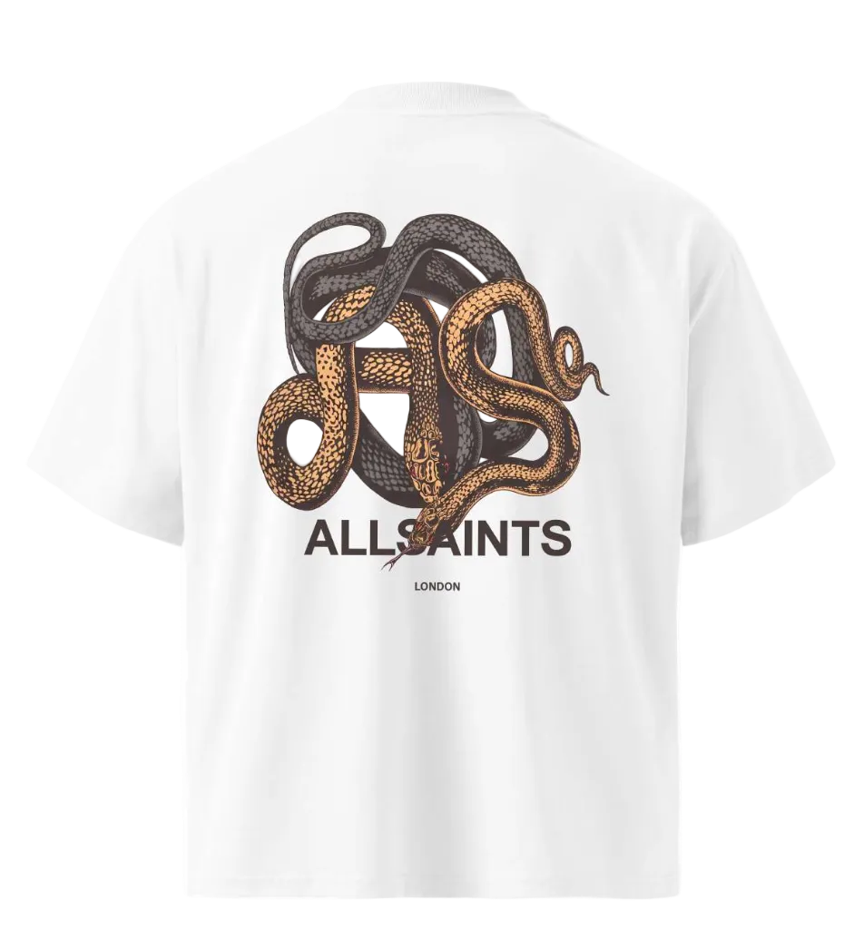 Playera AllSaints Serpientes