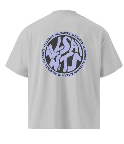 Playera AllSaints Wavy Gris