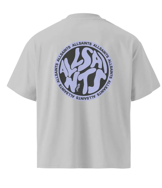 Playera AllSaints Wavy Gris
