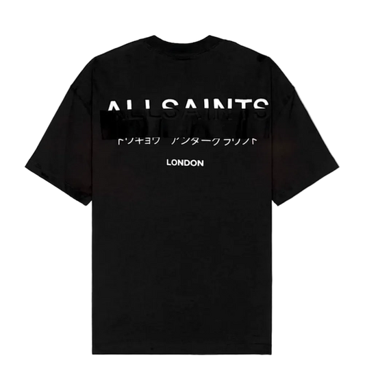 Playera AllSaints Redact Negra