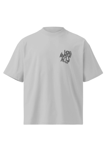 Playera AllSaints Wavy Logo Blanca